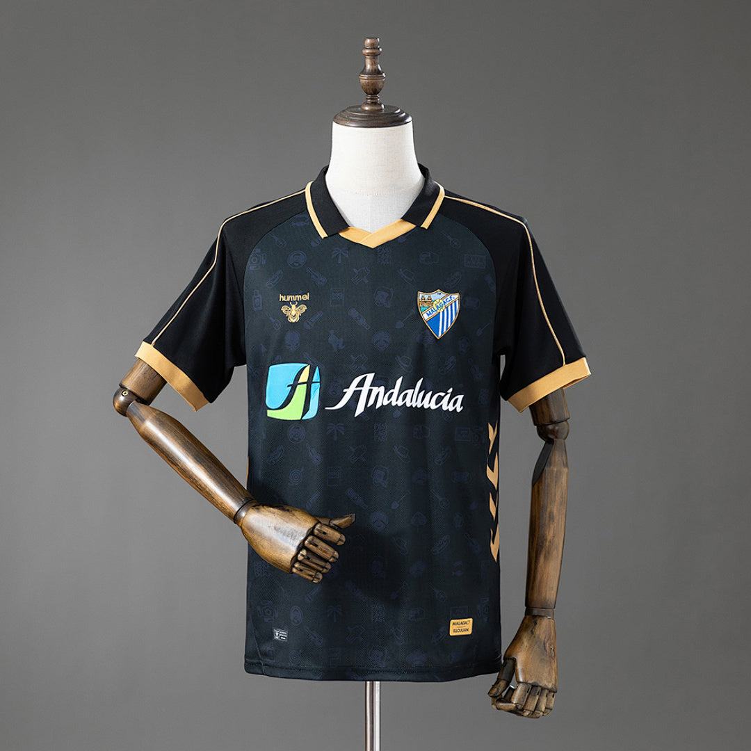 Camisa Malaga Retrô Style 4xl10 25/26