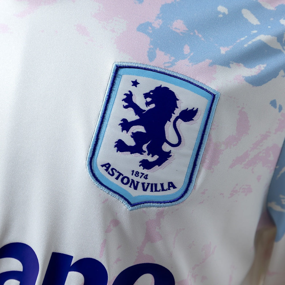 Camisa Aston Villa Away Manga Longa 25/26