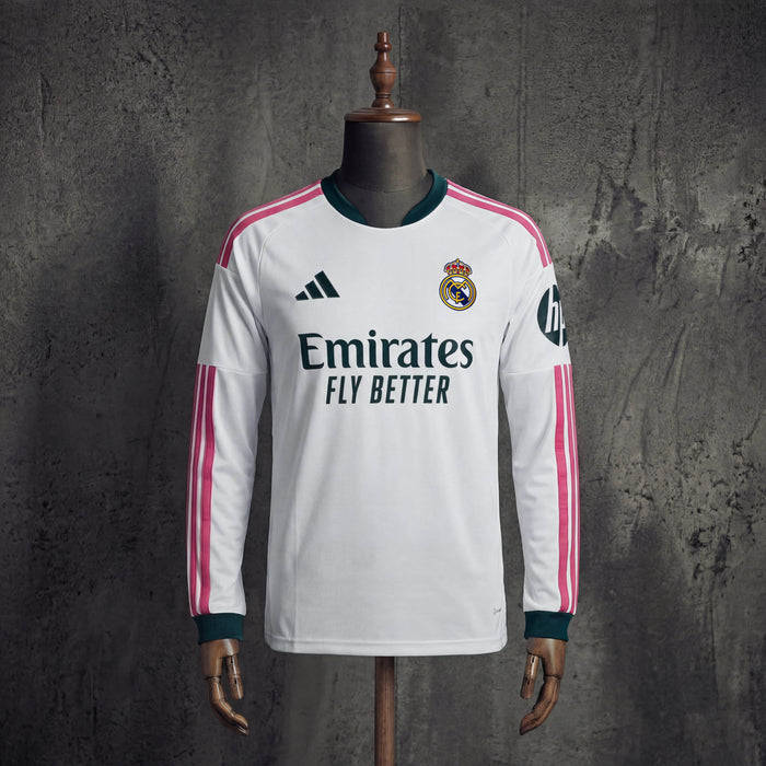 Camisa Real Madrid Home Manga Longa 26/27
