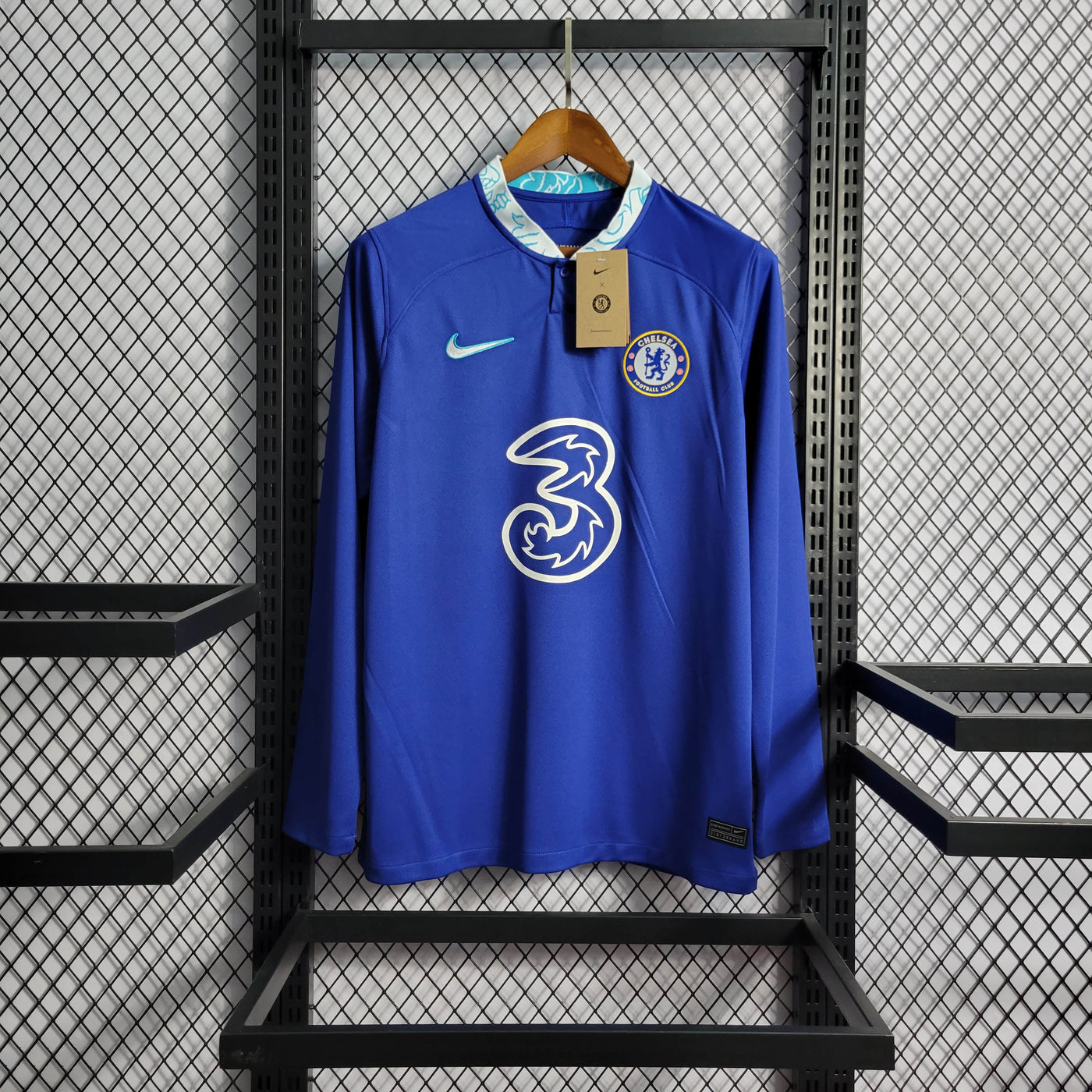 Camisa Chelsea Home Manga Longa 22/23