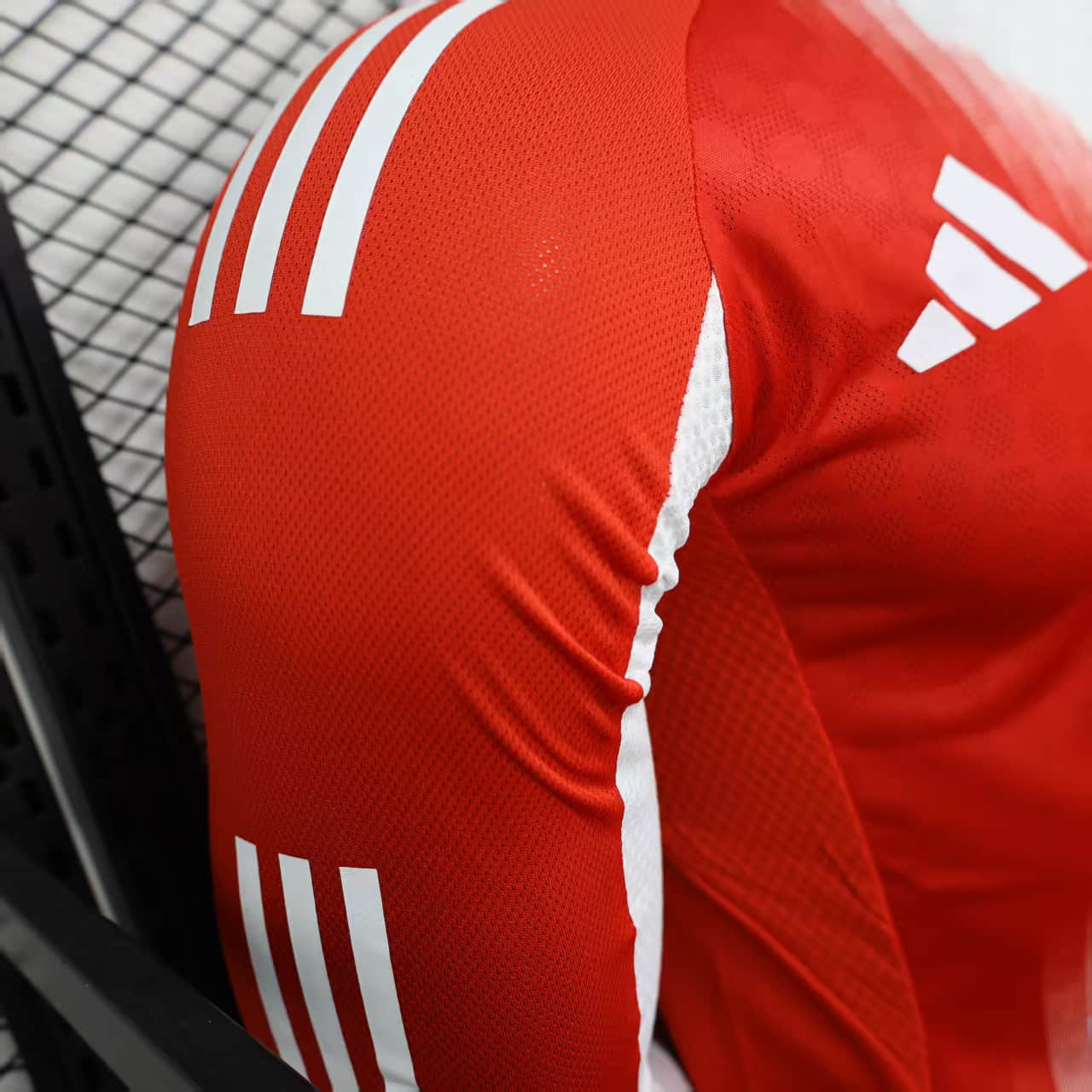 Camisa Bayern Munich Home Manga Longa Jogador 25/26