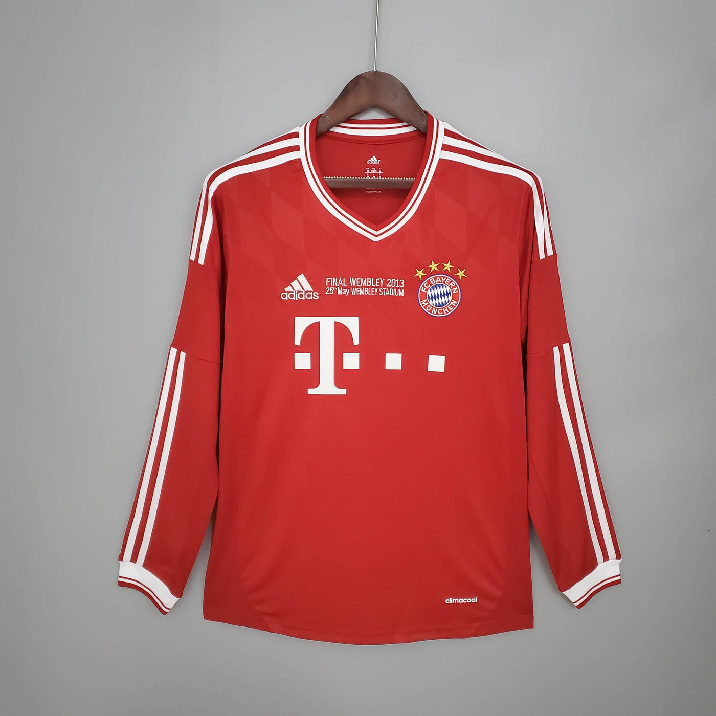 Camisa Bayern Munich Retrô Manga Longa 13/14