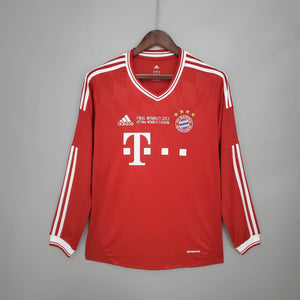 Camisa Bayern Munich Retrô Manga Longa 13/14