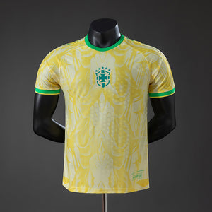 Camisa Brasil Amarela Versão Jogador 2026
