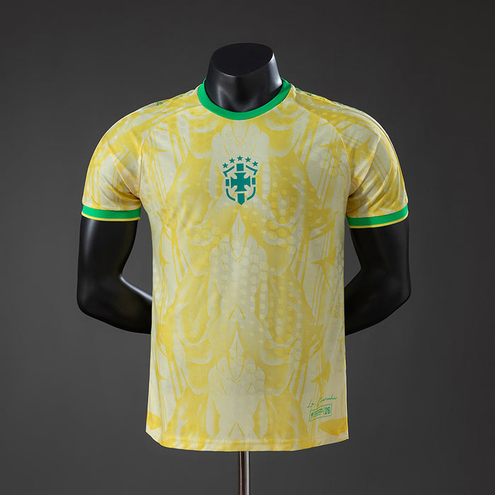 Camisa Brasil Amarela Versão Jogador 2026