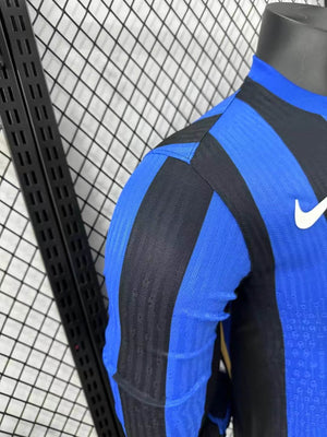 Camisa Inter Milan Home Manga Longa Jogador 24/25