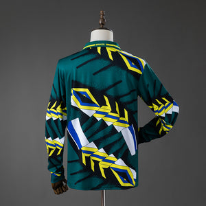 Camisa Brasil Retrô Manga Longa Goleiro 96/97