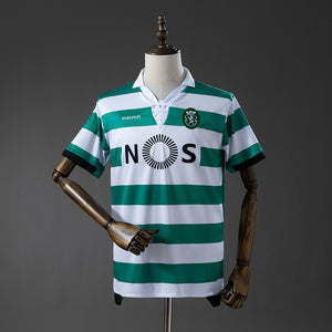 Camisa Sporting Lisbon Home Retrô Xxl8 18/19