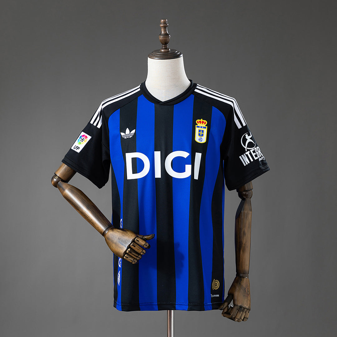 Camisa Real Oviedo Retrô Style 4xl10 25/26