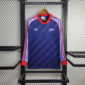 Camisa Arsenal Retrô Manga Longa