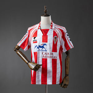 Camisa Sporting de Gijon Home Retrô Xxl8 95/96