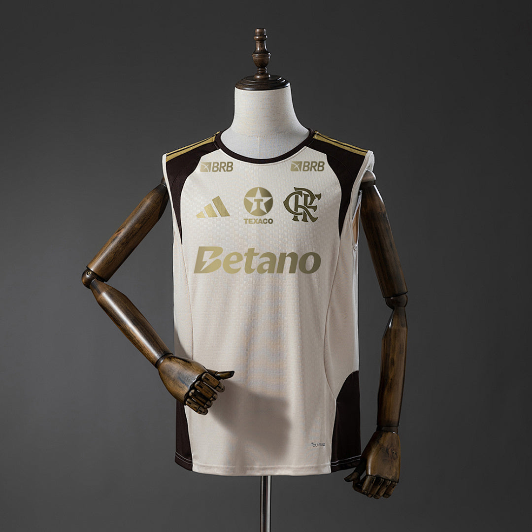 Camisa Flamengo Treino Colete Patrocinadores 26/27