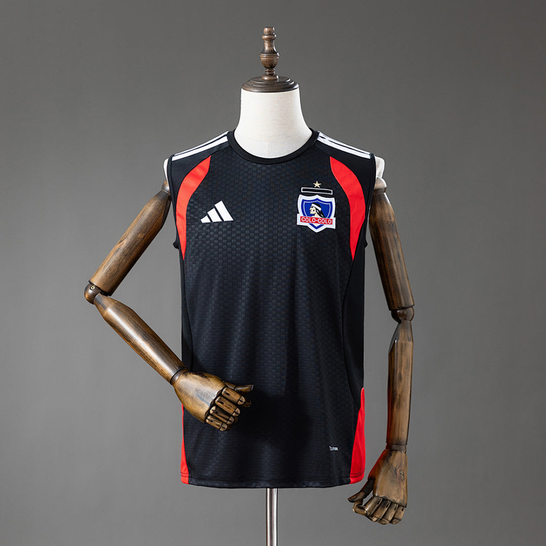 Camisa Colo Colo Treino Vest Preta 3xl6 26/27