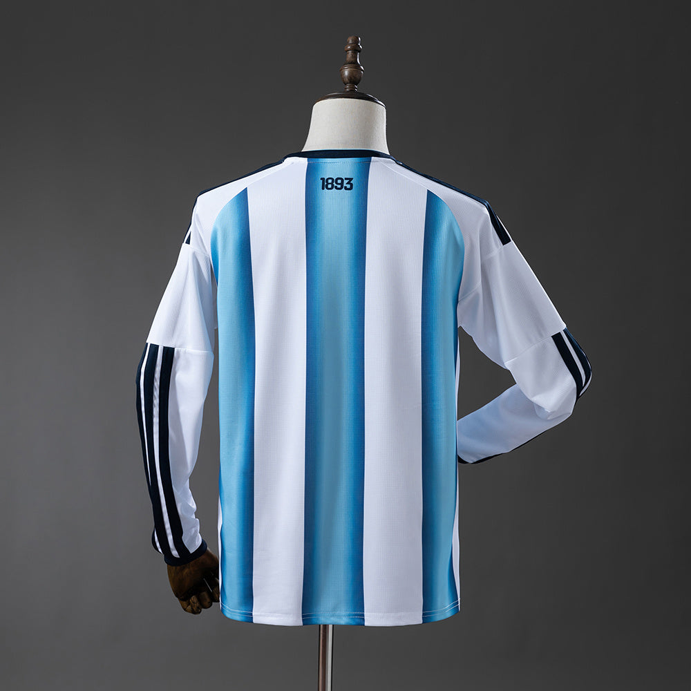 Camisa Argentina Home Manga Longa 2026