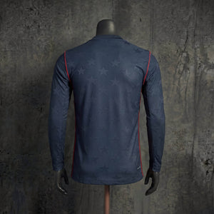 Camisa Estados Unidos Away Manga Longa Jogador 2026