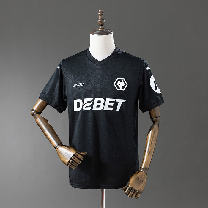 Camisa Wolverhampton Wanderers Goleiro Preta 25/26