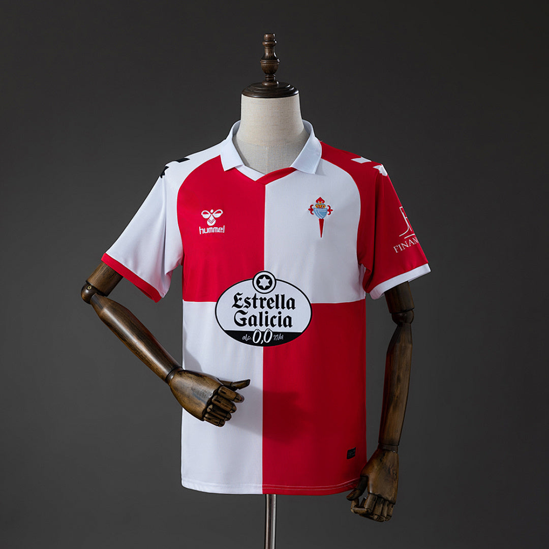 Camisa Celta de Vigo Retrô Style 4xl8 25/26