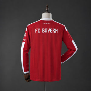 Camisa Bayern Munich Home Manga Longa 26/27