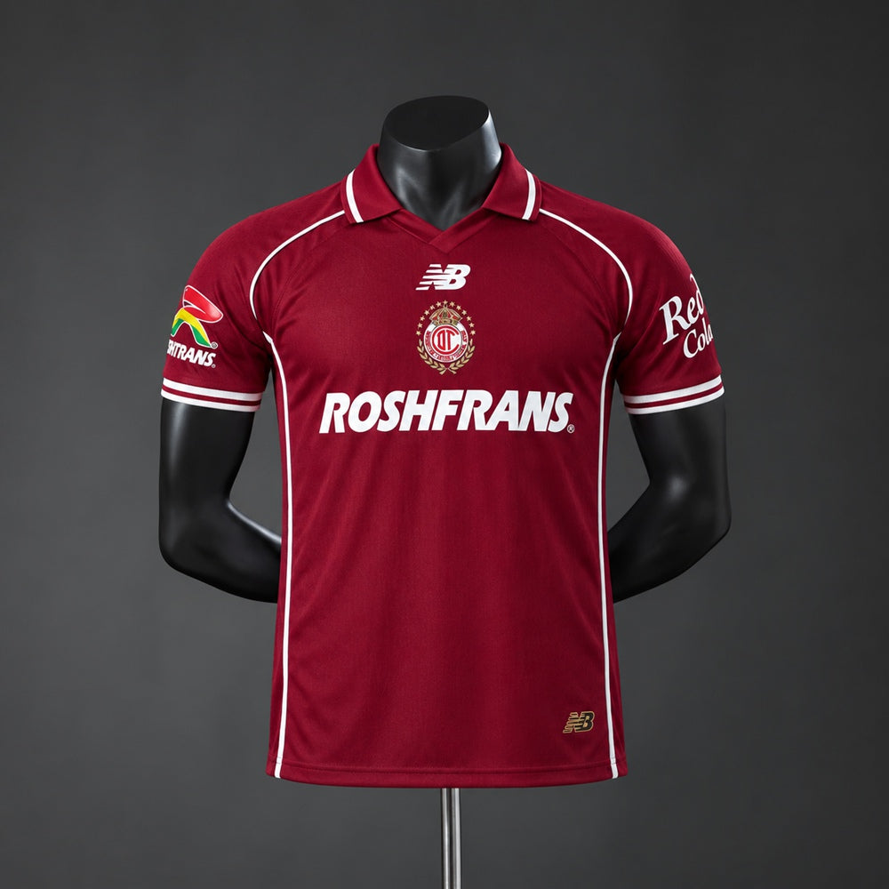Camisa Toluca Home 4xl2 26/27