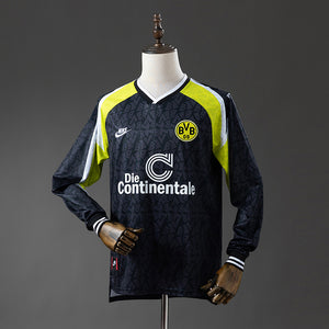 Camisa Borussia Dortmund Retrô Manga Longa 95/96