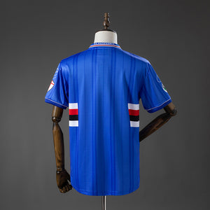 Camisa Sampdoria Home Retrô Xxl7 00/01