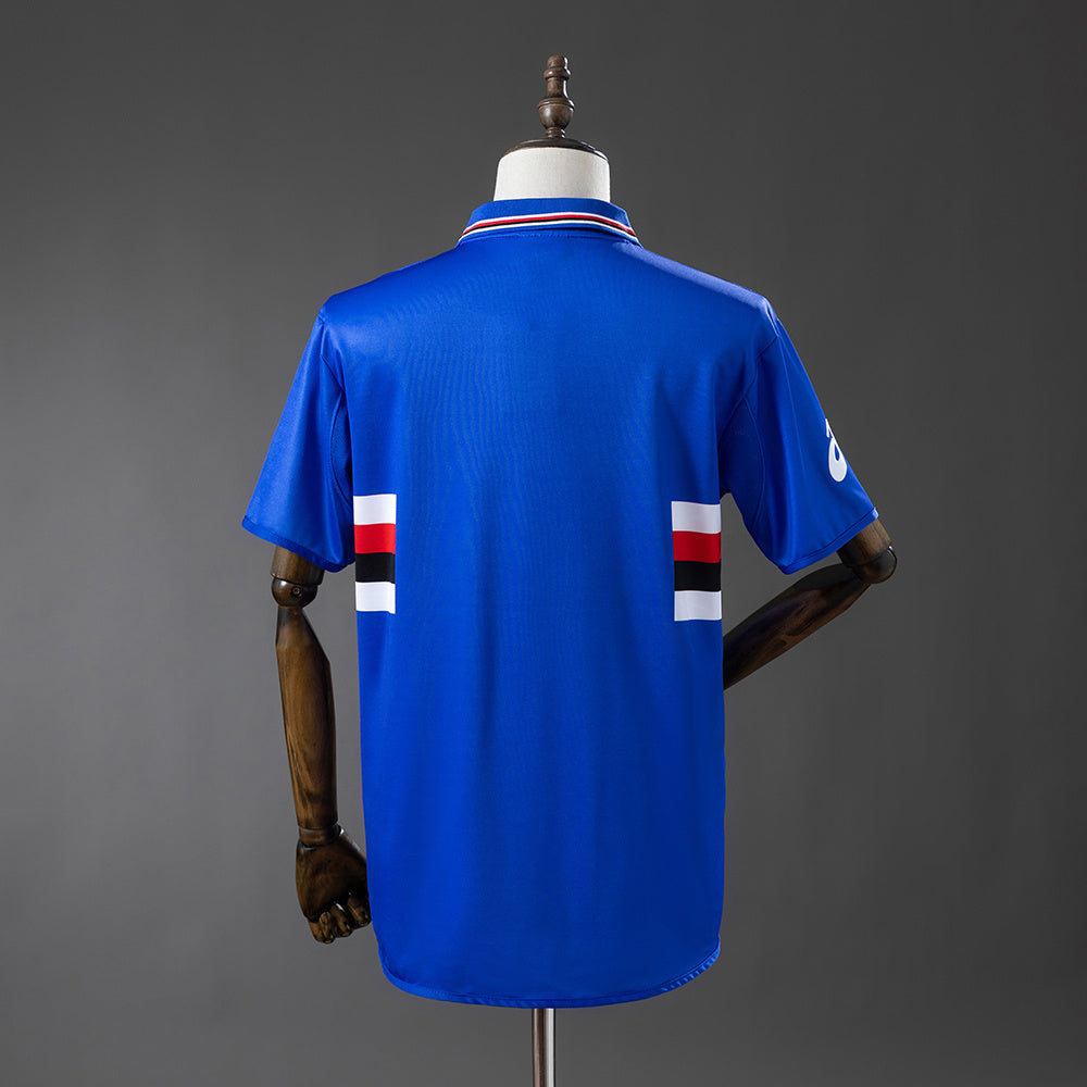 Camisa Sampdoria Home Retrô Xxl7 03/04