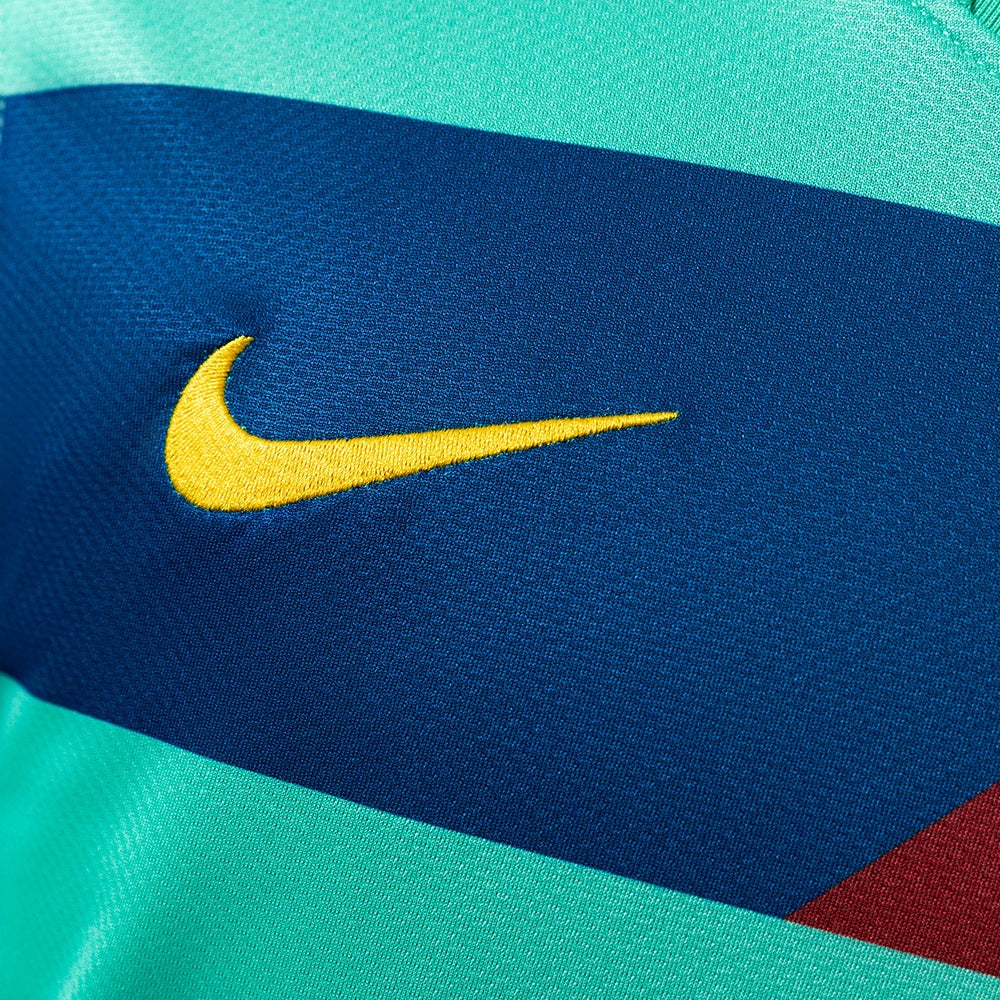 Camisa Barcelona Retrô Manga Longa 10/11