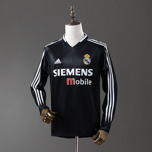 Camisa Real Madrid Retrô Manga Longa 04/05