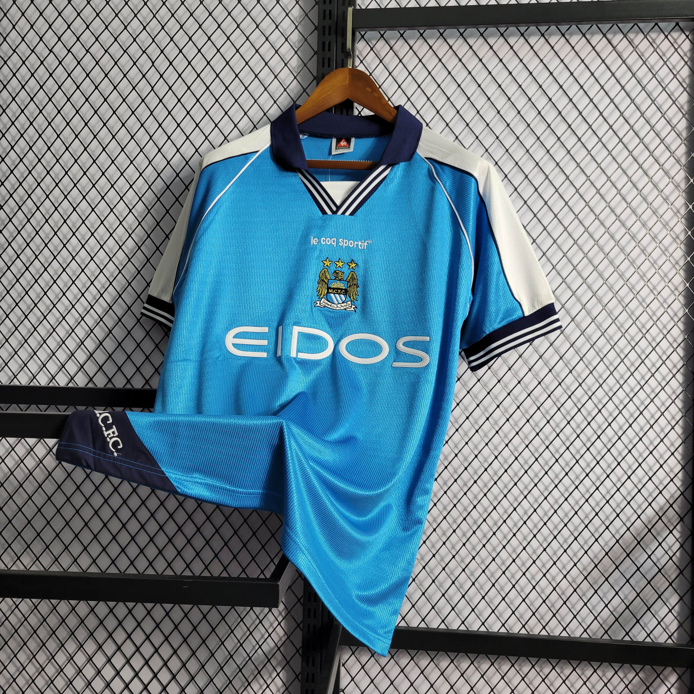 Camisa Manchester City Retrô 99/01