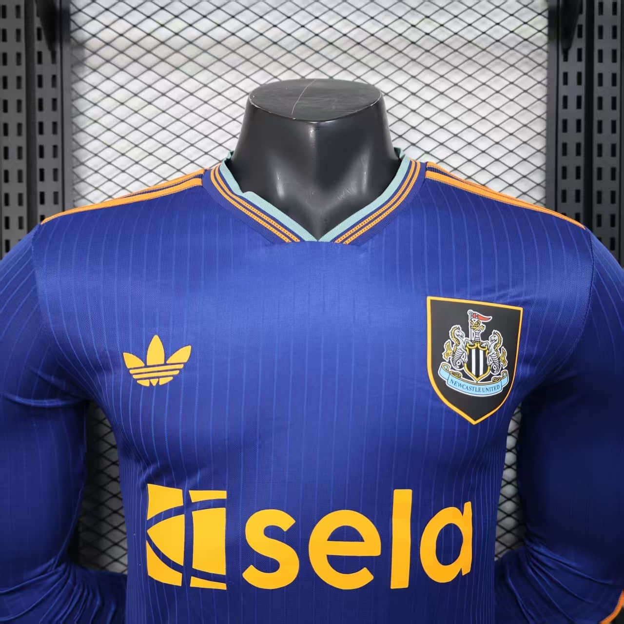 Camisa Newcastle United Away Manga Longa Jogador 25/26