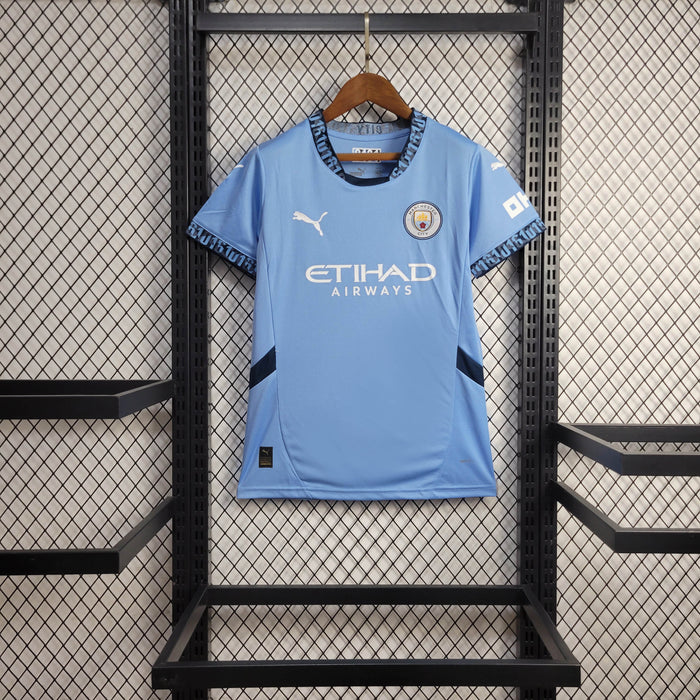 Camisa Manchester City Home 24/25 Feminina