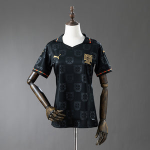 Camisa Portugal Preta 2026 Feminina