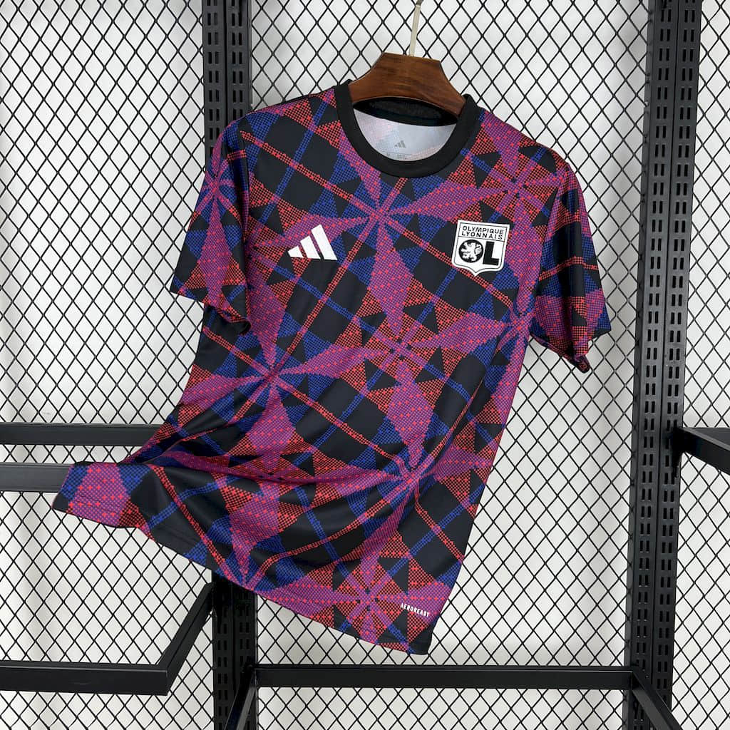 Camisa Olympique Lyon Pré-jogo Pré-jogo 25/26