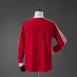 Camisa Manchester United Vermelha Manga Longa