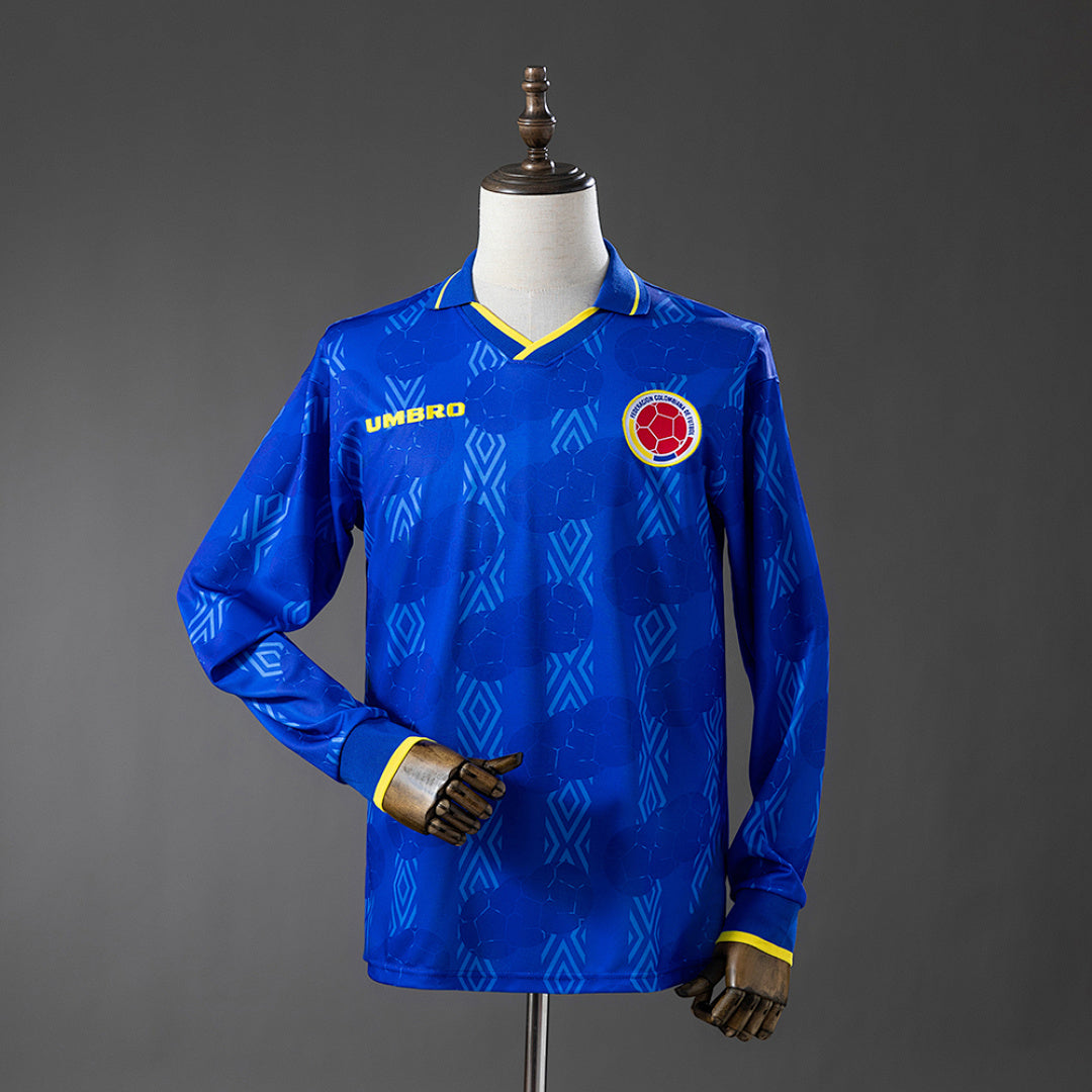 Camisa Colômbia Away Manga Longa 1994