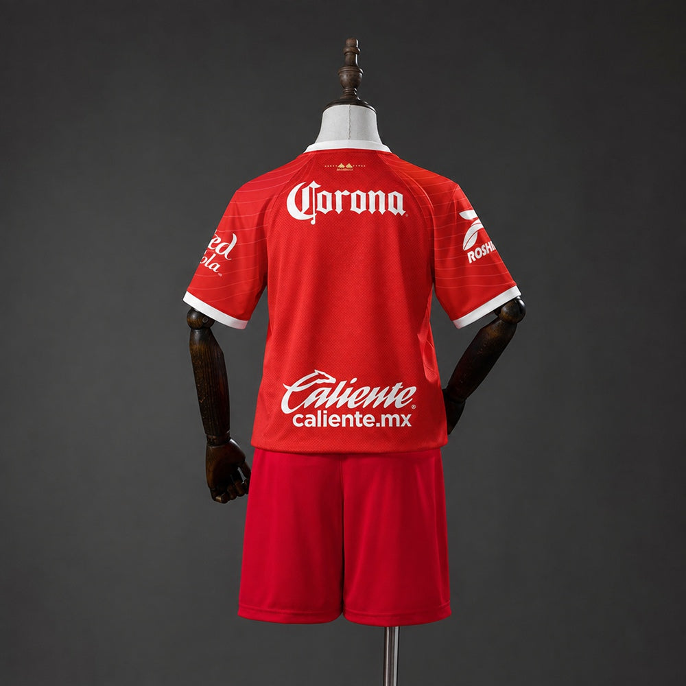 Camisa Toluca Home Kit Infantil 16 282 26/27