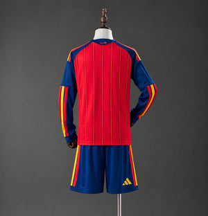 Kit Infantil Espanha Manga Longa 2026