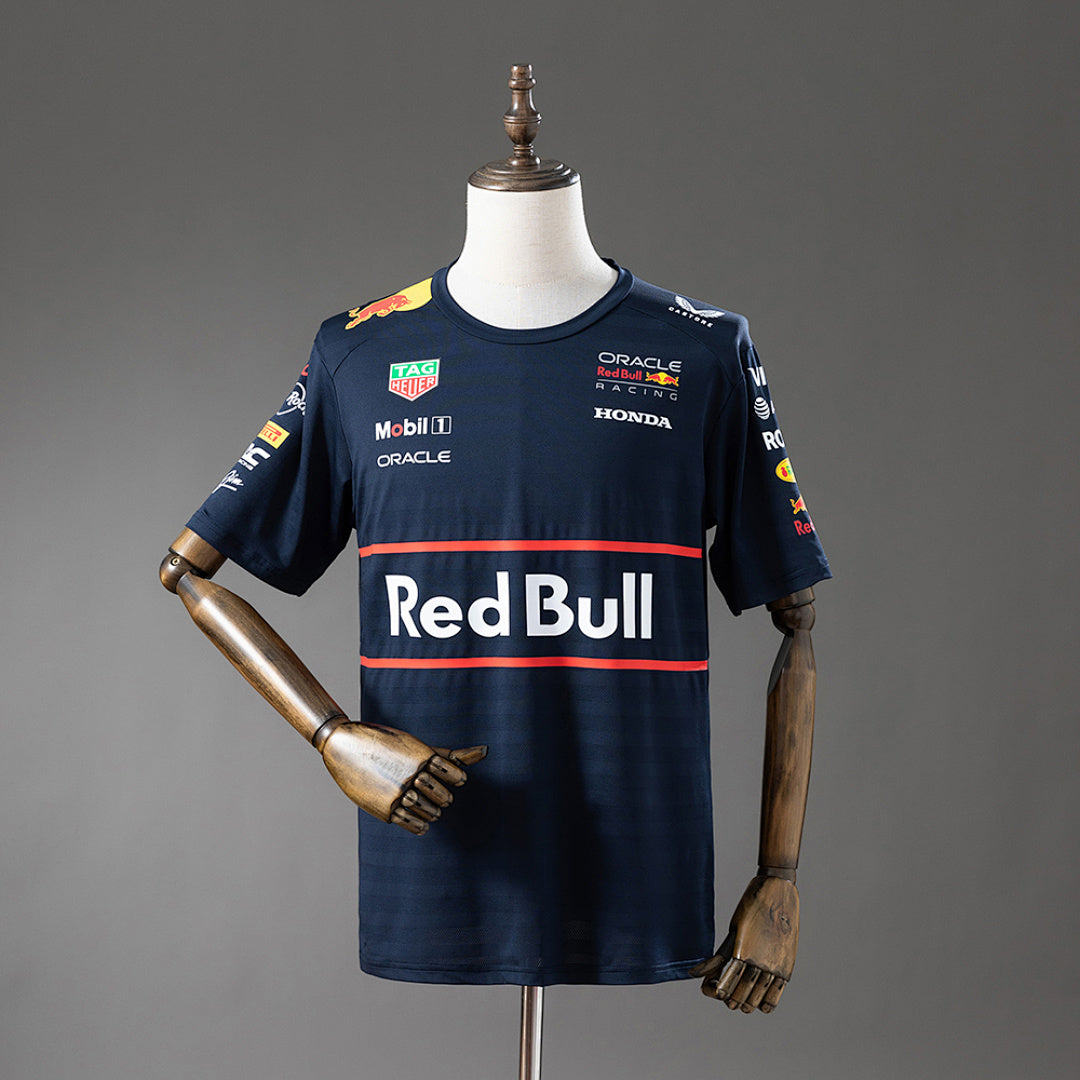 Camisa F1 Vermelha Bull Racing T Azul Marinho Azul 3xl7 2025