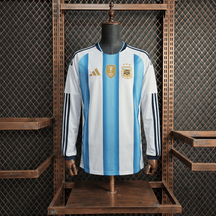 Camisa Argentina Home Manga Longa 2026