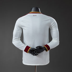 Camisa Espanha Away Manga Longa Versão Jogador 2026