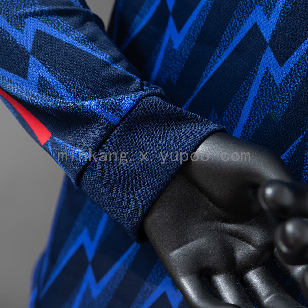 Camisa Arsenal Away Manga Longa Versão Jogador 25/26