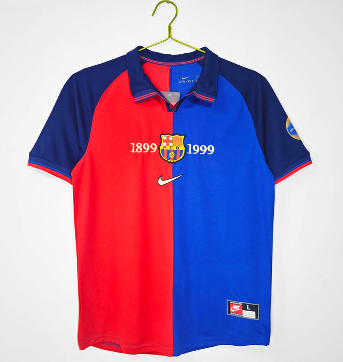 Camisa Barcelona Retrô 1999
