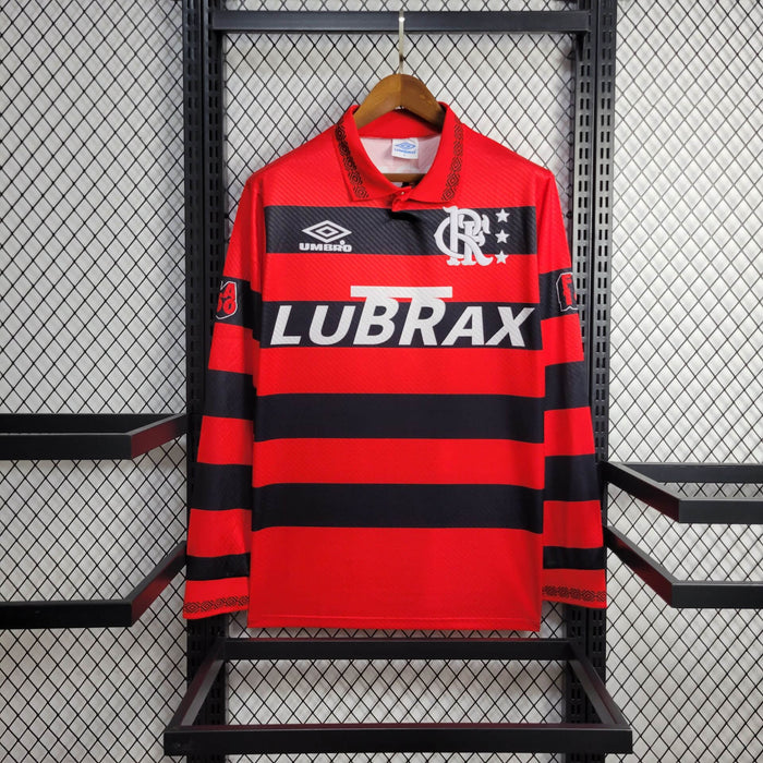 Camisa Flamengo Retrô Manga Longa 94/95
