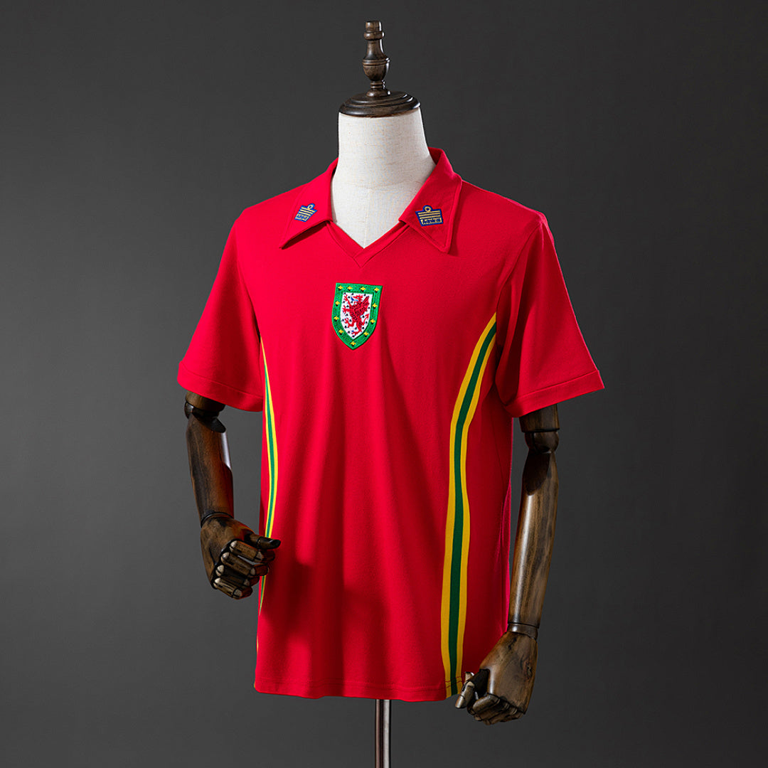 Camisa País de Gales Retrô 1976