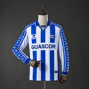 Camisa Alavés Retrô Manga Longa 98/99