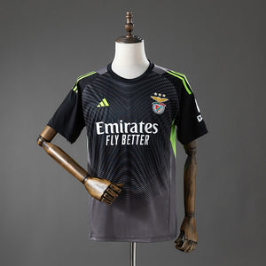 Camisa Benfica Goleiro Preta Cinza Xxl8 26/27