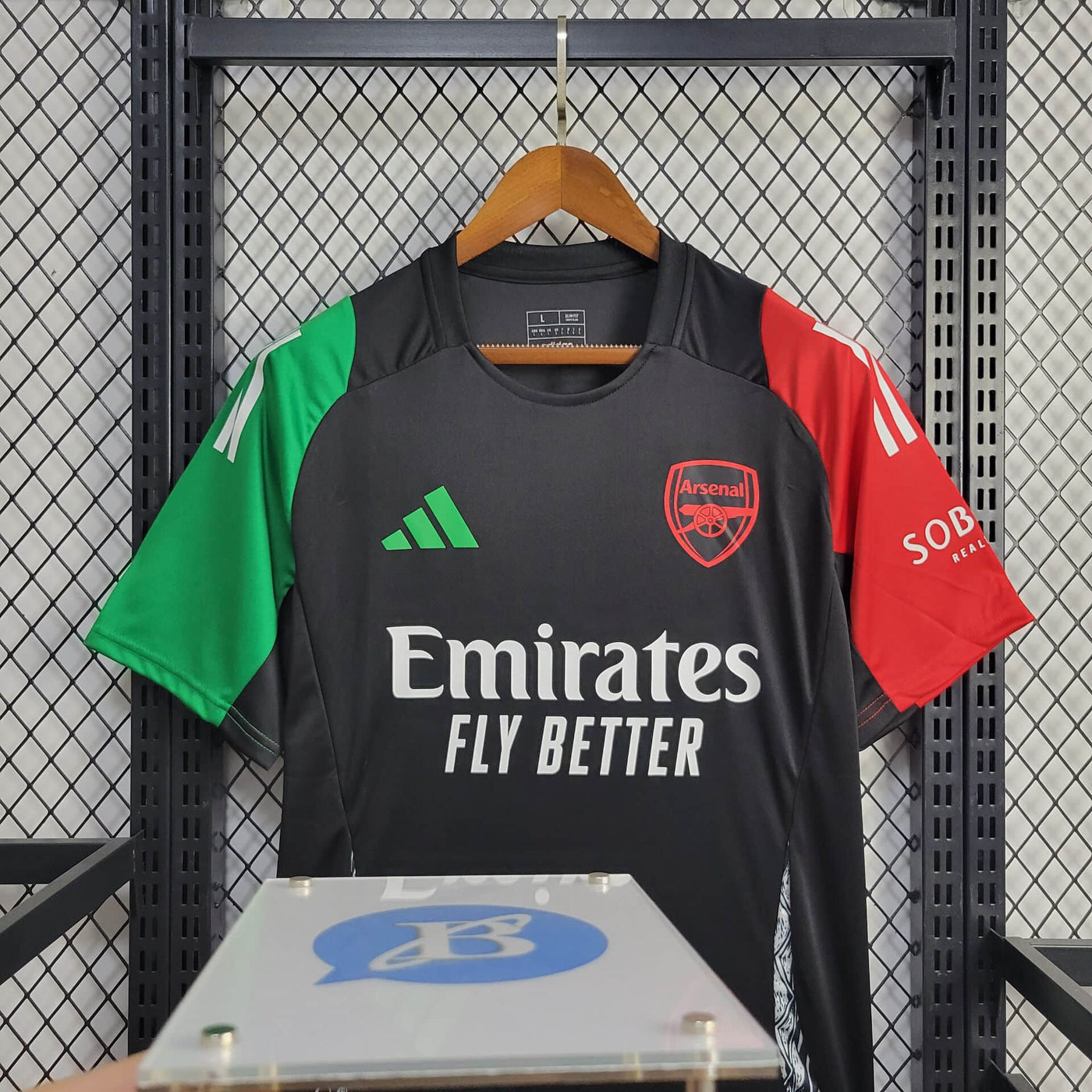 Camisa Arsenal Treino Preta 24/25