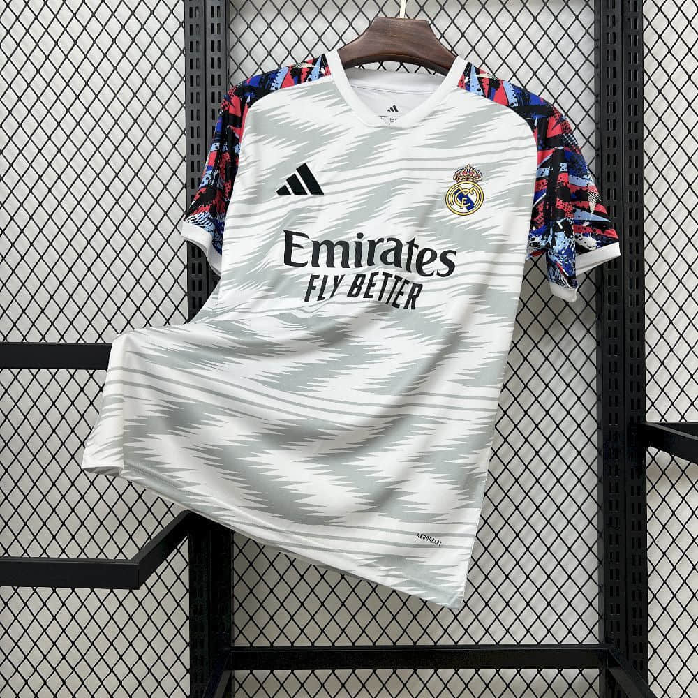 Camisa Real Madrid Pré-jogo Kit Pré-jogo 25/26