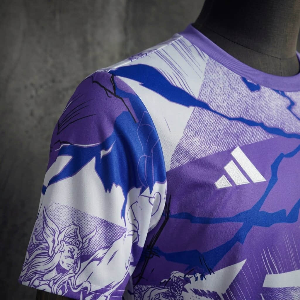 Camisa Real Madrid Pré-jogo Roxa 25/26