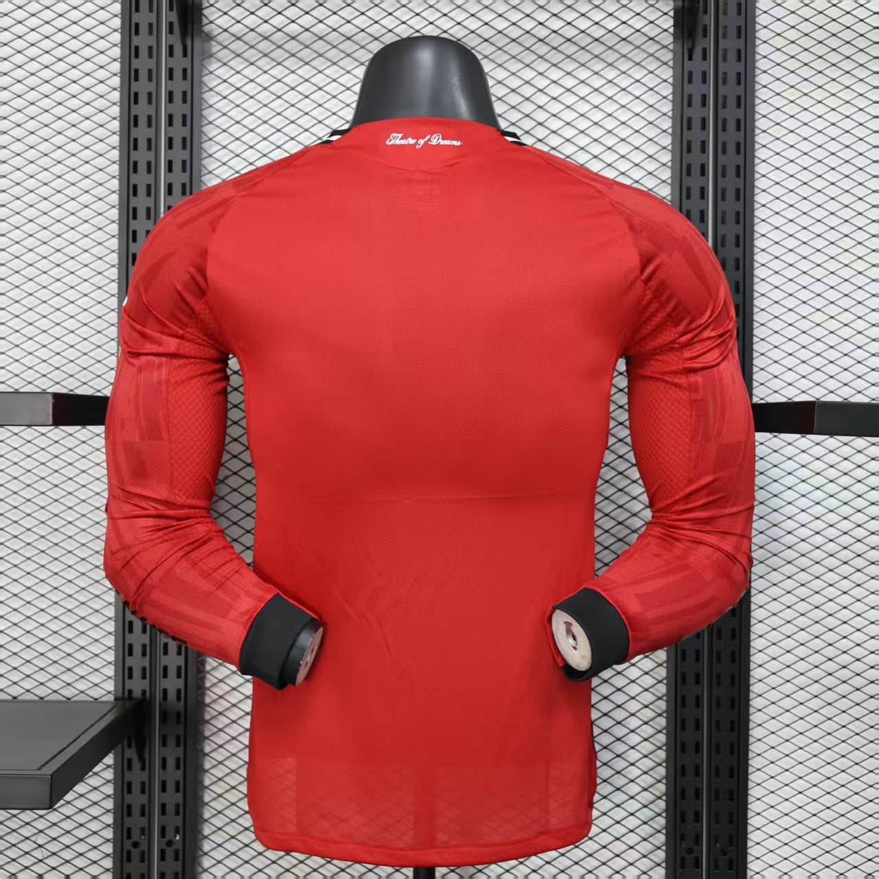 Camisa Manchester United Home Manga Longa Jogador 25/26
